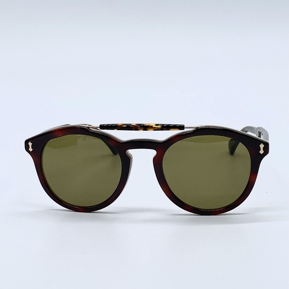 NEW GUCCI GG0124S 004 ROUND GUCCI SUNGLASSES
